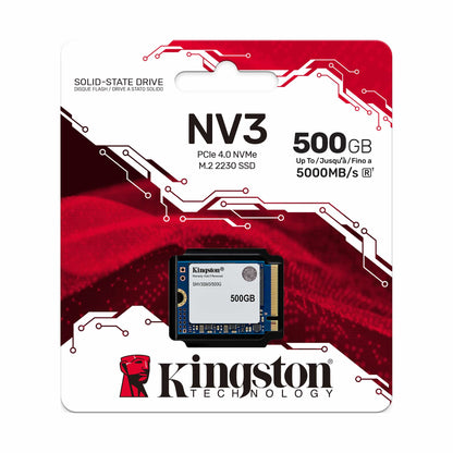 SSD 500GB Kingston NV3 PCIe 4.0 NVMe M.2 2230
