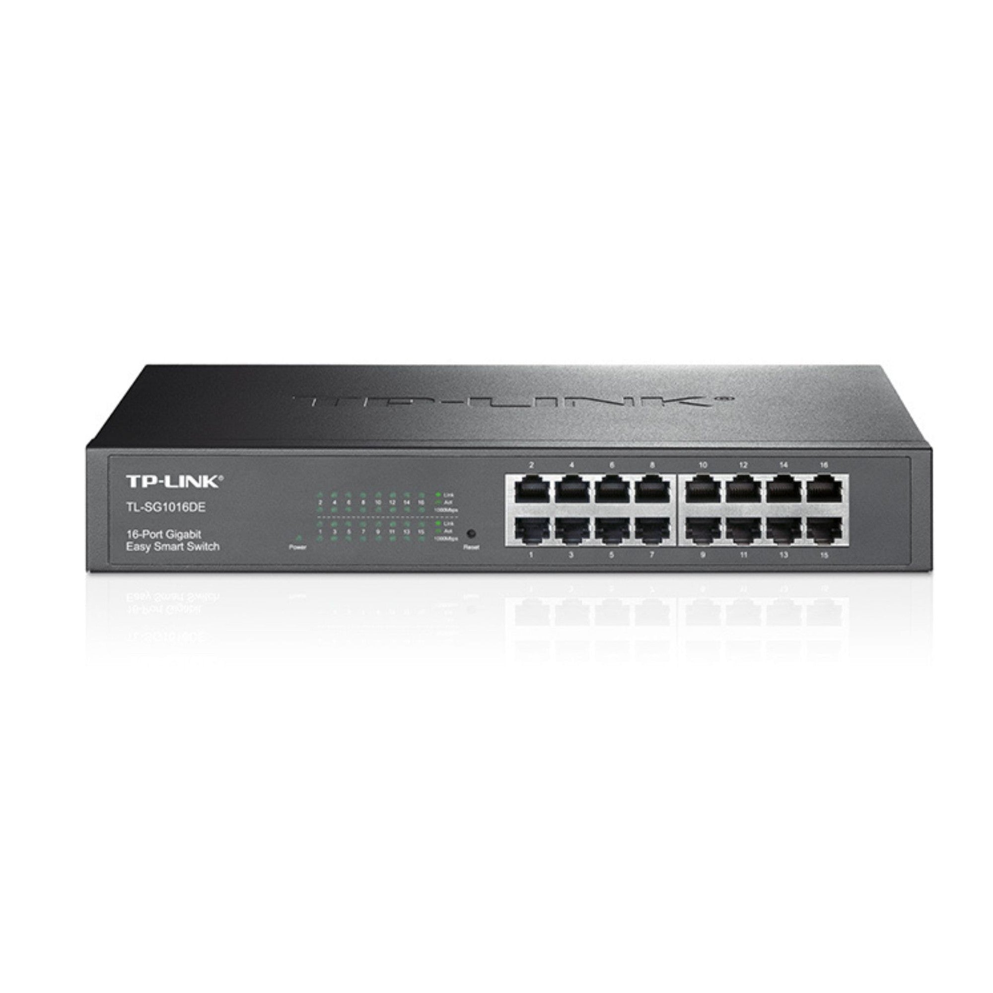 Switch 16 Puertos Gigabit TL-SG1016DE TP-Link
