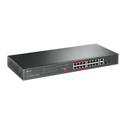 Switch 16 Puertos PoE + 2G + 2SFP TL - SL1218MP TP - Link