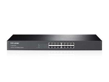 Switch 16 Puertos Rackeable 10/100Mbps TL - SF1016