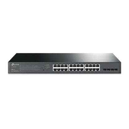 Switch 24 Puertos PoE+ Gigabit + 4 SFP TP - Link SG2428P