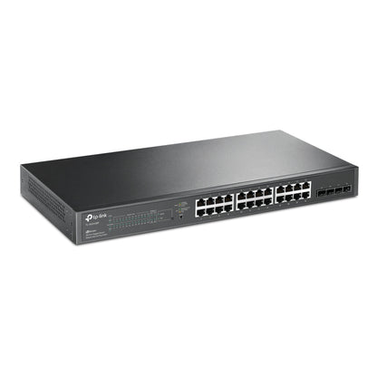 Switch 24 Puertos PoE+ Gigabit + 4 SFP TP - Link SG2428P