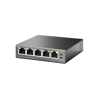 Switch 5 Puertos 4 PoE+ Gigabit Tp - Link TL - SG1005P