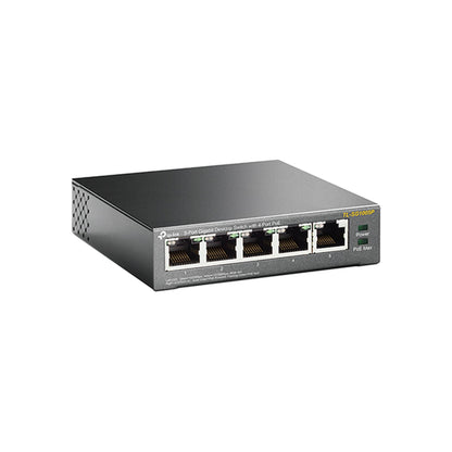 Switch 5 Puertos 4 PoE+ Gigabit Tp - Link TL - SG1005P