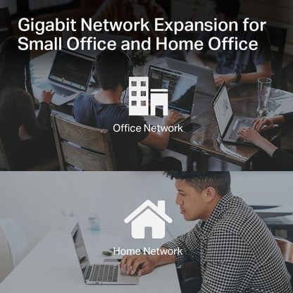 Switch 8 Puertos Gigabit TP - Link TL - SG108 Metálico