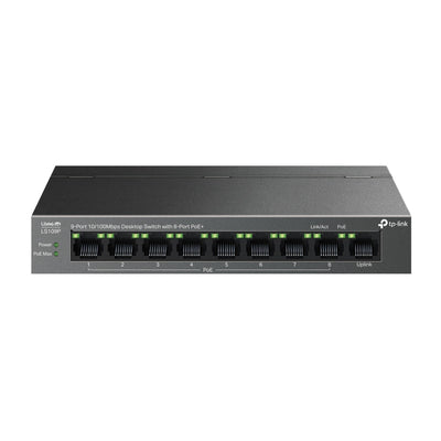 Switch 9 Puertos 10/100Mbps 8 Puertos PoE LS109P