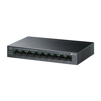 Switch 9 Puertos 10/100Mbps 8 Puertos PoE LS109P