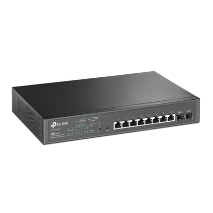 Switch Administrable Gigabit de 10 Puertos 8 POE+ TL - SG2210M