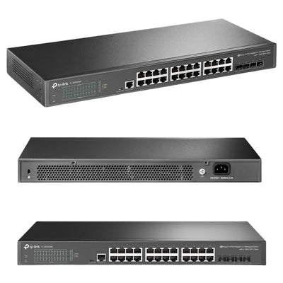 Switch Gestionable 24 Puertos Gigabit L2+ 4 SFP+ TL - SG3428XTP - LinkItems Digital Spa – Tecnología, Hogar y Fitness en un solo lugar