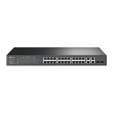 Switch Inteligente 24 Puertos PoE+ 4 Puertos gigabit + 2 SFP