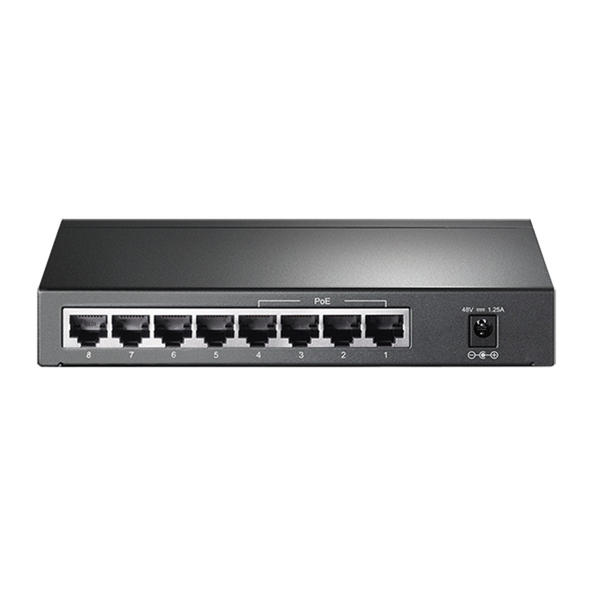 Switch PoE Gigabit 8 Puertos TL - SG1008P Carcasa MetálicaTP - LINKItems Digital Spa – Tecnología, Hogar y Fitness en un solo lugar