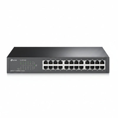Switch TP-Link 24 Puertos 10/100 TL-SF1024D Rackable PC