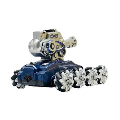 Tanque con Control Remoto Lanza Bolitas de Gel - Luz y Sonido