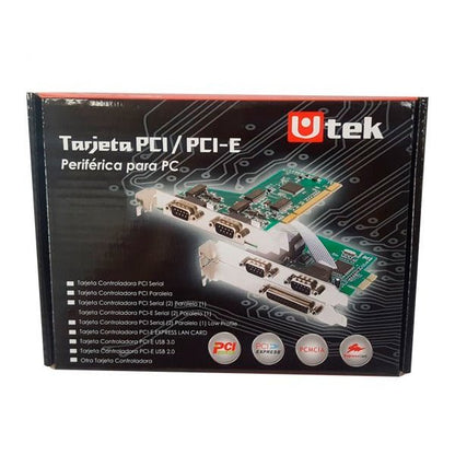Tarjeta PCI Express 2 Puertos Seriales Utek UT - PCIESR