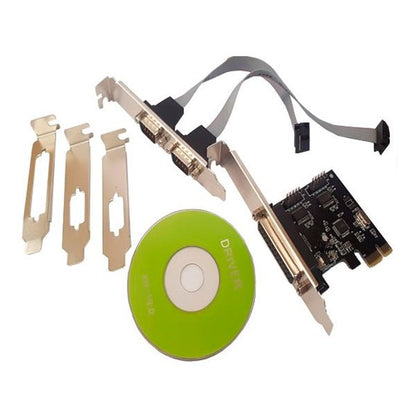 Tarjeta PCI Express Paralela Doble Bracket Utek UT - 2PCIESP