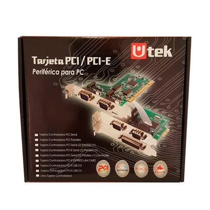 Tarjeta PCIe Gigabit Ethernet 100/1000 Utek UT - 2PCIELAN