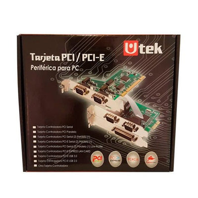 Tarjeta PCIe Gigabit Ethernet 100/1000 Utek UT - 2PCIELAN