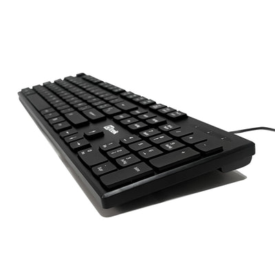 Teclado alámbrico USB multimedia tecla Slim UT - KB750