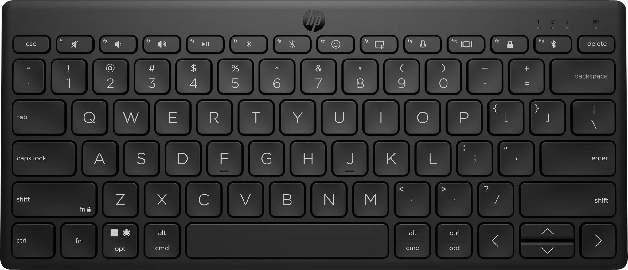 Teclado Inalámbrico Compacto HP 350 Negro