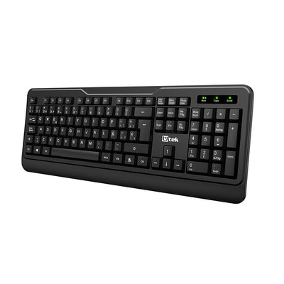 Teclado Inalambrico USB 2.4GHz UT-KBW700 PC Laptop