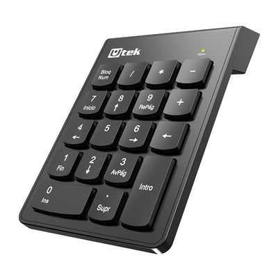 Teclado Numerico Inalambrico UT-KBN1200W PC Laptop
