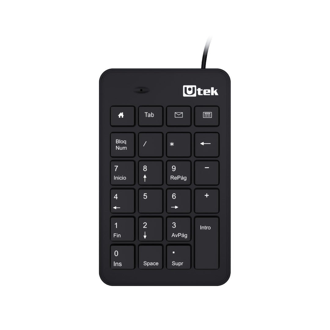 Teclado Numérico USB Multimedia 23 Teclas Utek UT - KBN700U