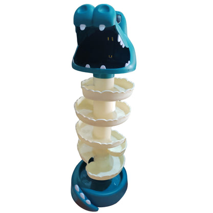 Torre de Pelotas para Bebé Tobogán Espiral Cocodrilo