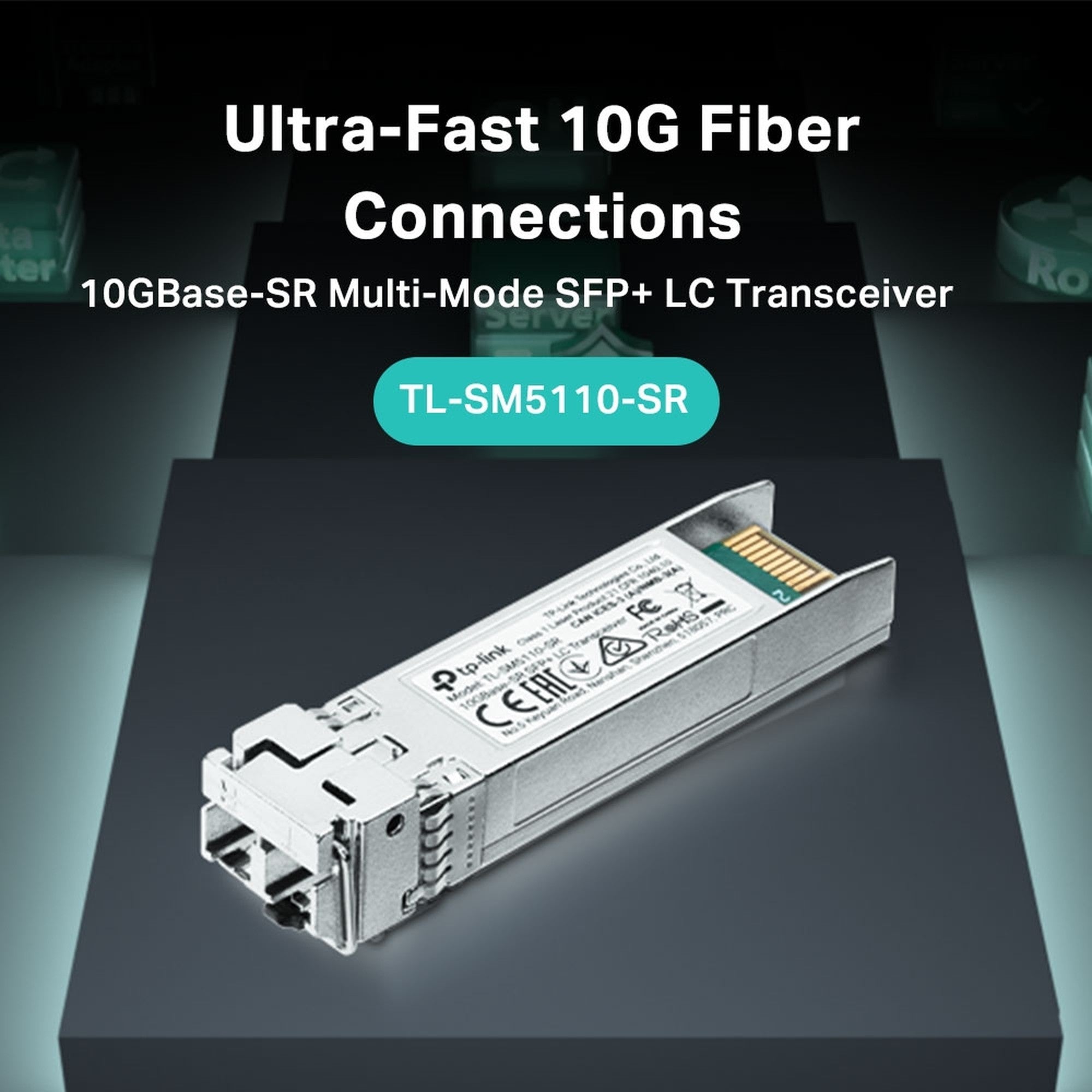 Transceptor TP - Link TL - SM5110 - SR SFP+ 10G LC