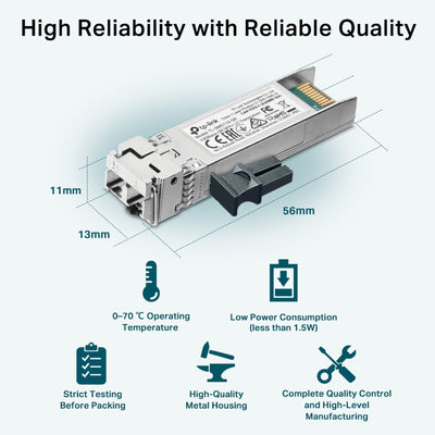 Transceptor TP - Link TL - SM5110 - SR SFP+ 10G LC