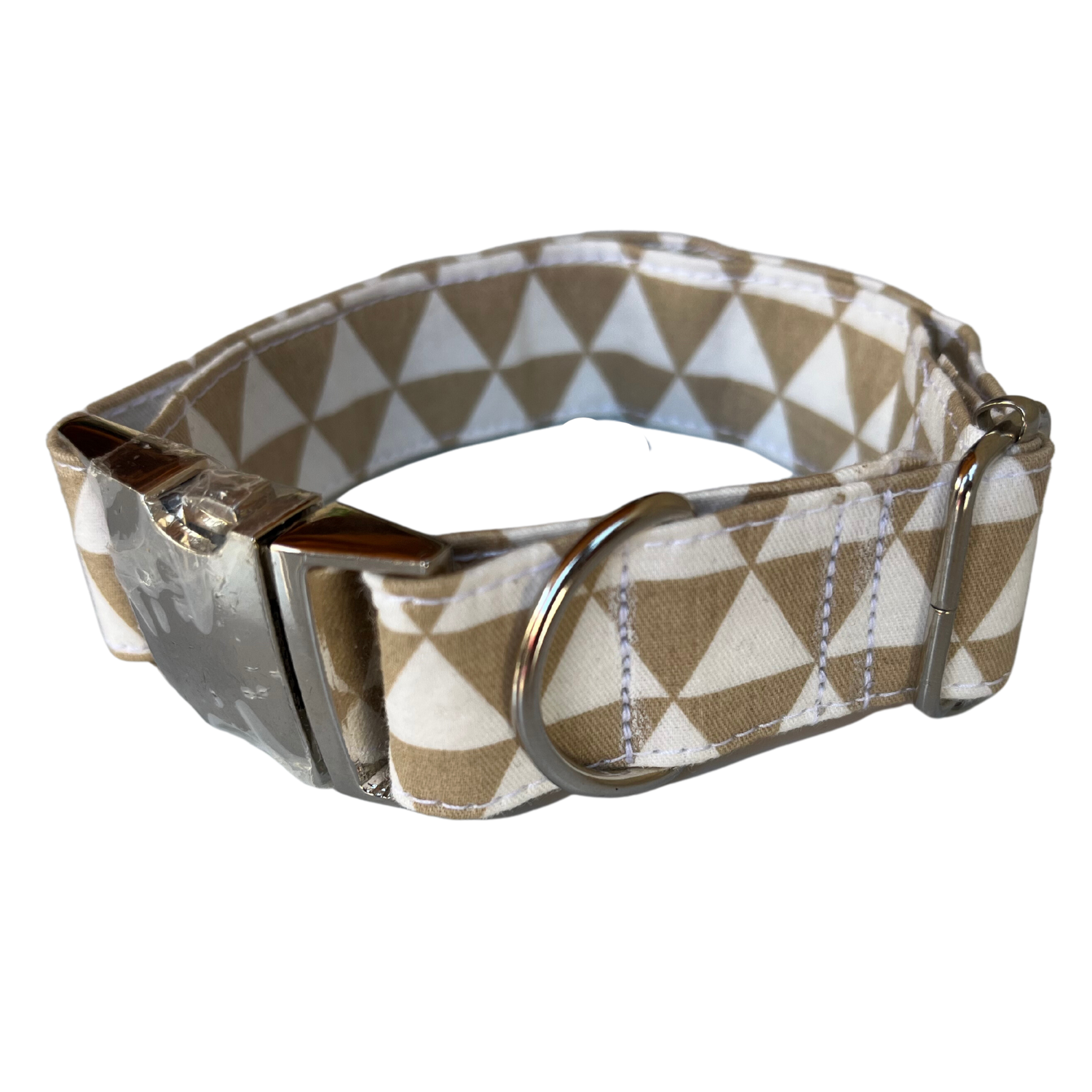 Collar para Mascotas Broche Metal Modelo Triangulo - talla modelo