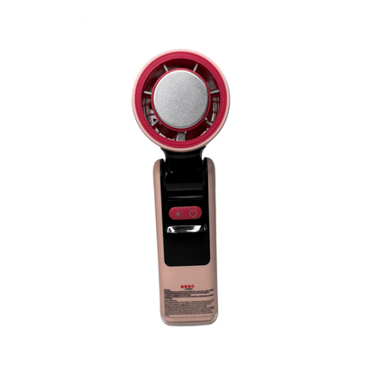 Ventilador Portátil con Pantalla Digital y Linterna LED