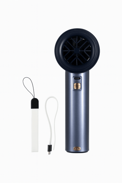 Ventilador Portátil de Mano Recargable USB - C sin Aspas