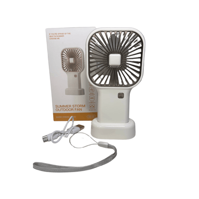 Ventilador Portátil Recargable de Mano y Escritorio USB MS - 121