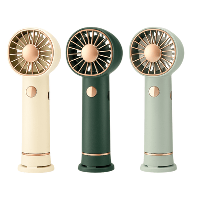 Ventilador Portátil Recargable Hurricane con Soporte